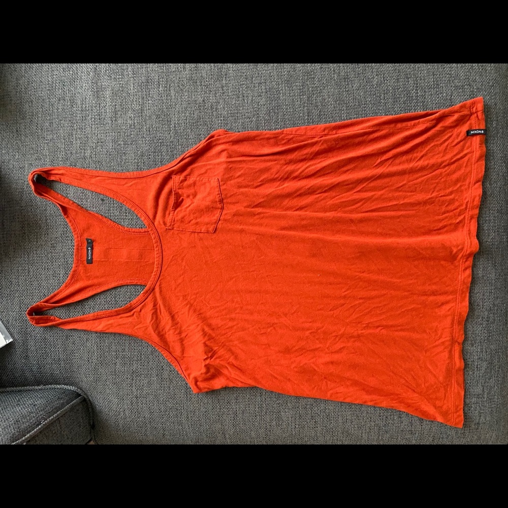 Nixon racer back tank top